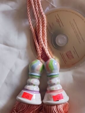 Vintage Porcelain Tassels - Price Each